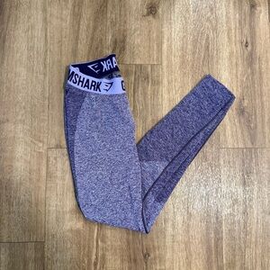 Gymshark Heathered Purple Leggings